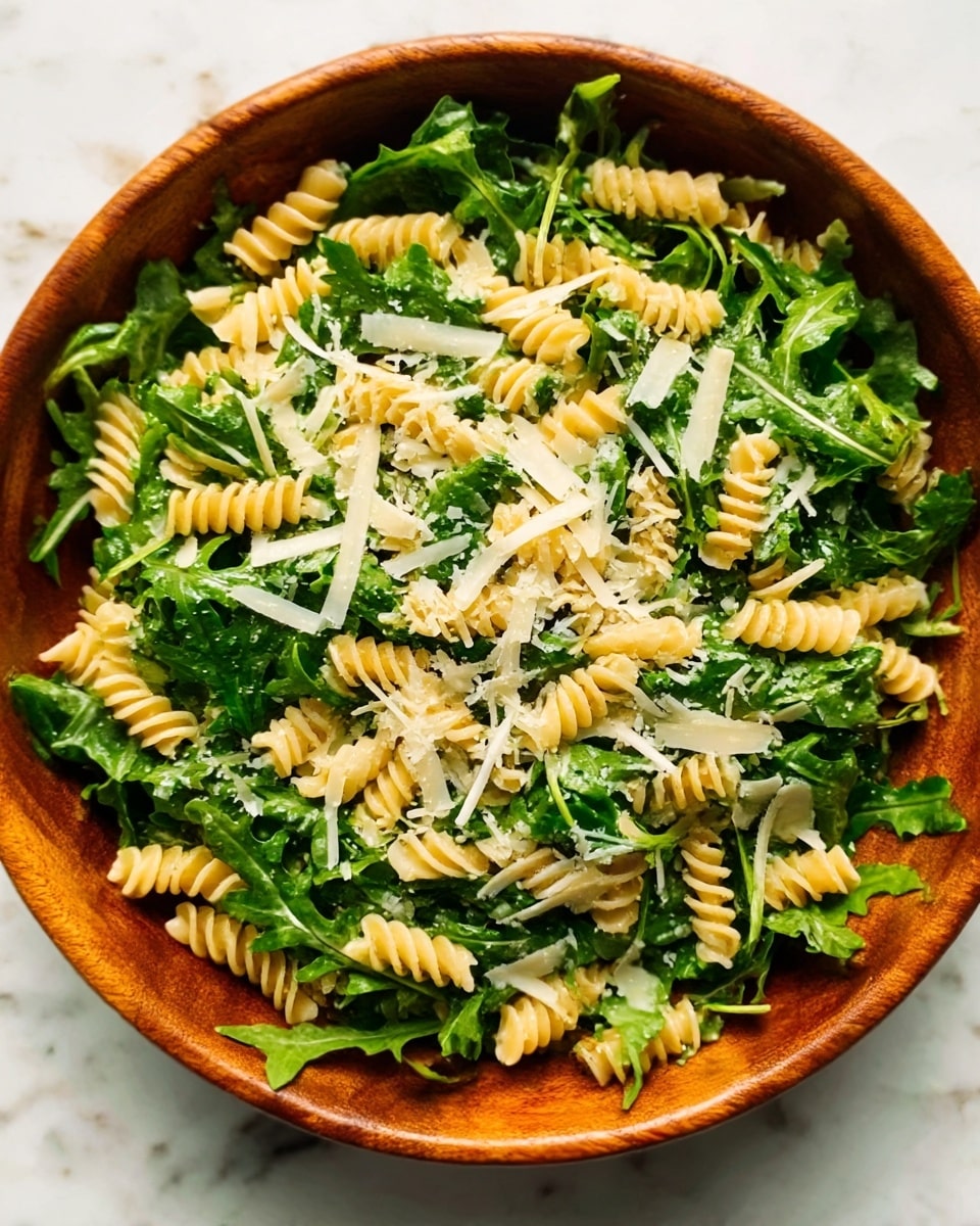 Lemon Arugula Pasta Salad Recipe - Recipe Image