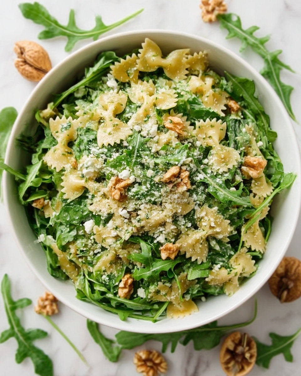 Lemon Arugula Pasta Salad Recipe - Recipe Image