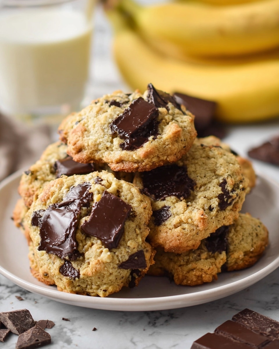 Banana Chocolate Chip Cookies Recipe - Recipe Image