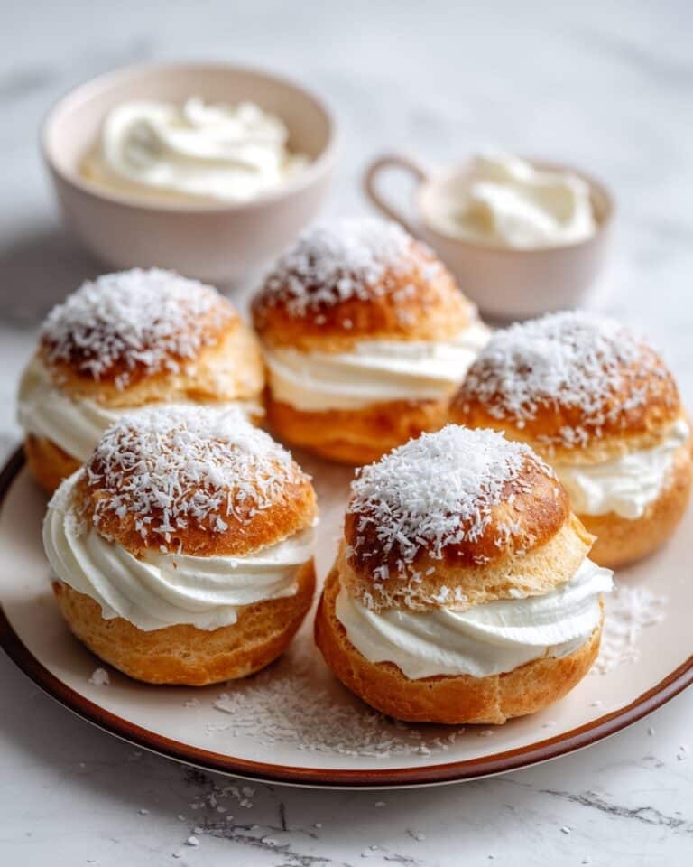 Coconut Cream Buns: Decadent Homemade Delights You’ll Love Recipe